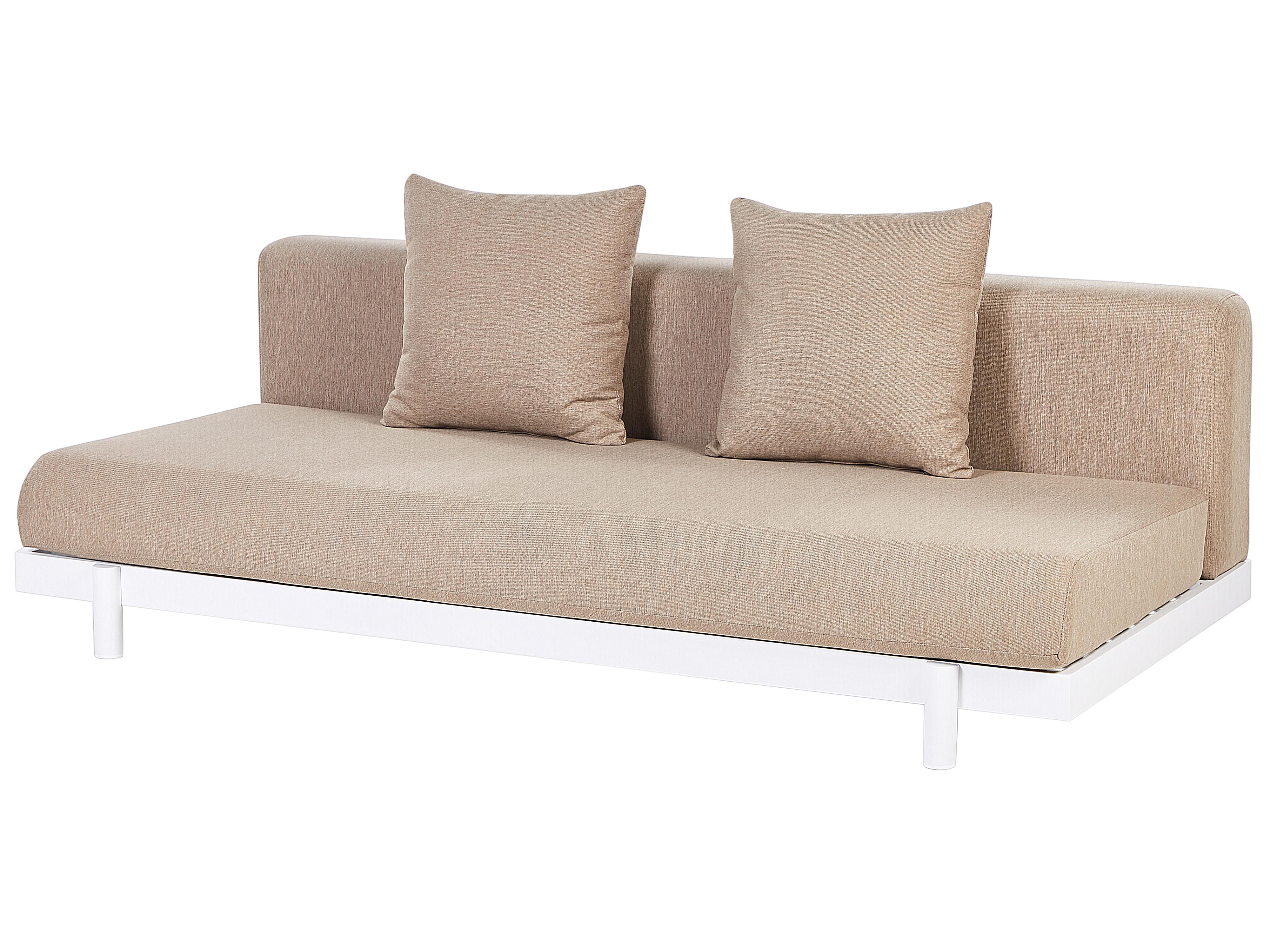Tuin hoekloungeset met tafel 5-zits MISSANELLO Beige