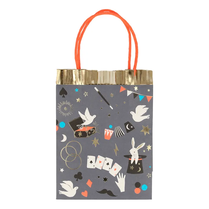 Meri Meri Sacs en papier d'anniversaire Magie - Set de 8
