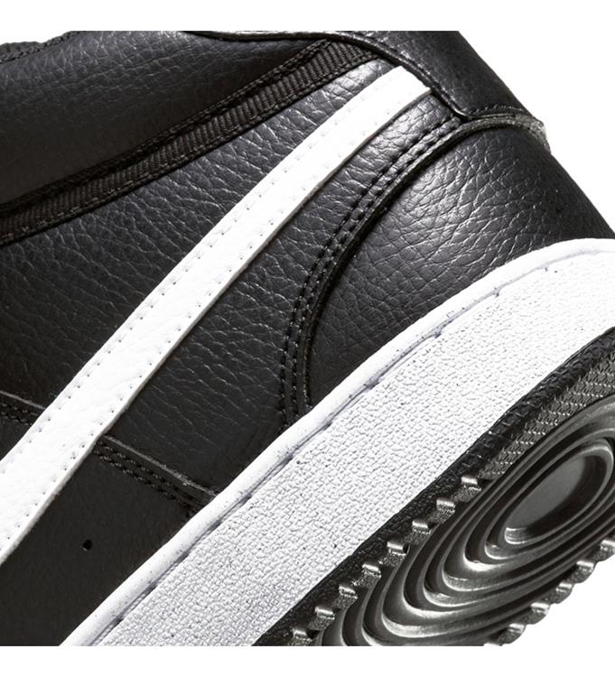 NIKE COURT VISION MID NEXT NATURE M BLACK-WHITE-BLACK