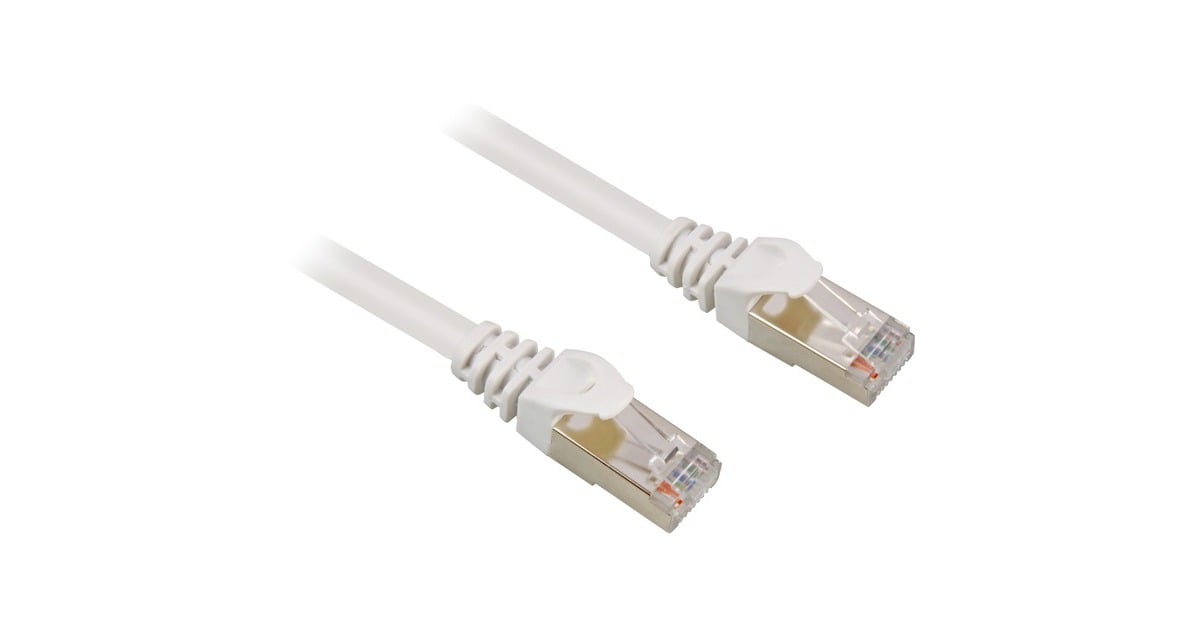 SharkoonPatchkabel SFTP, RJ-45 met Cat.6  (Wit, 15 meter)