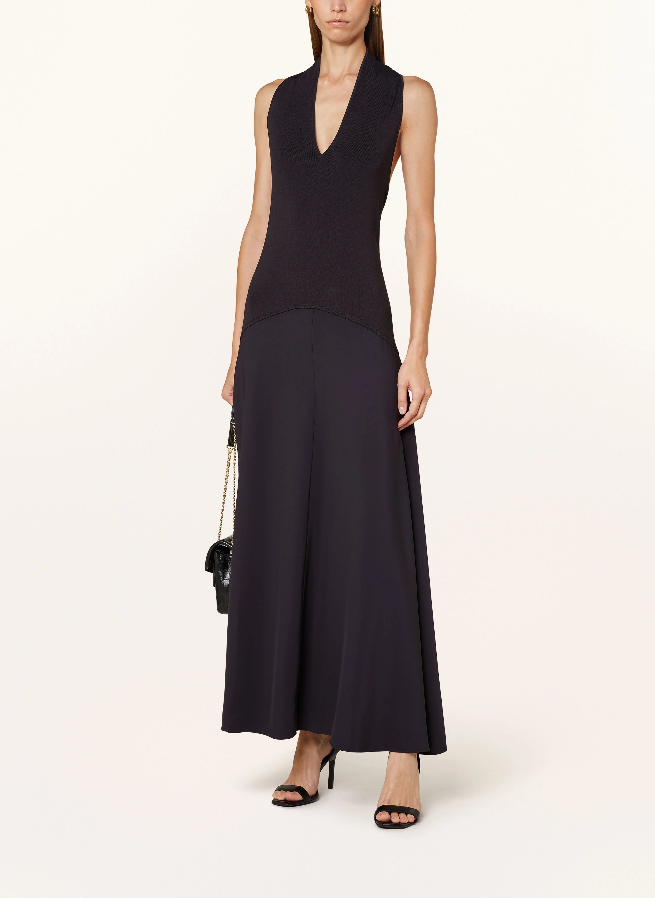 REISS Kleid RENE im Materialmix