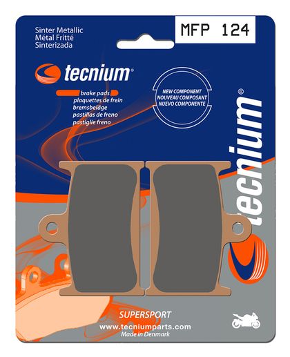 Plaquettes de freins Tecnium Trail Performance métal fritté - MFP124