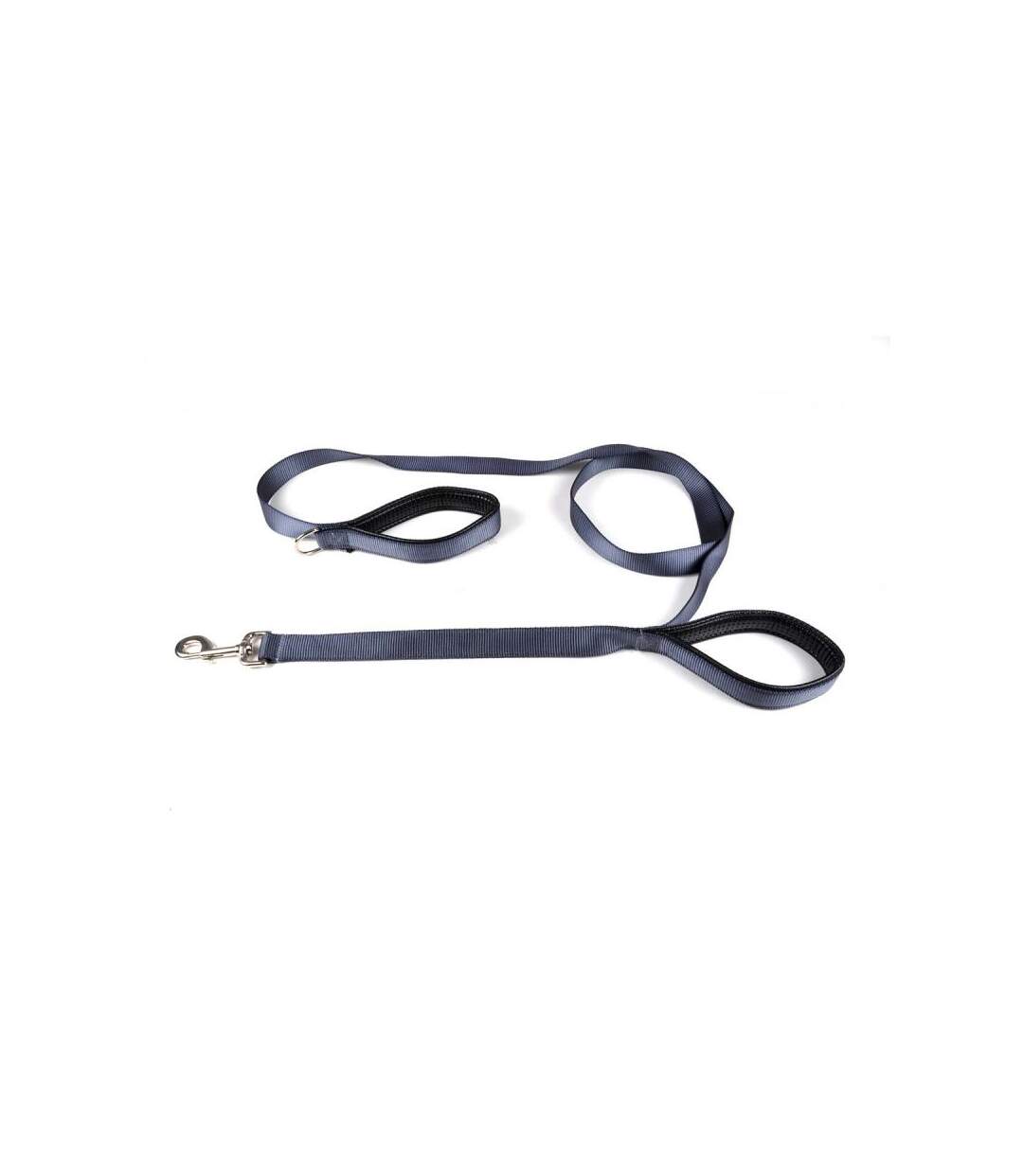 Paris Prix - Laisse De Dressage double Poignées 250cm Anthracite