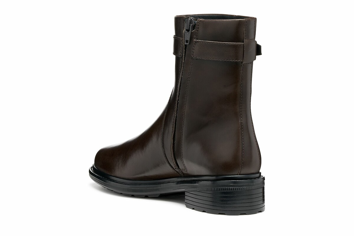 GEOX<br>Botas respiráveis em couro Walk Pleasure