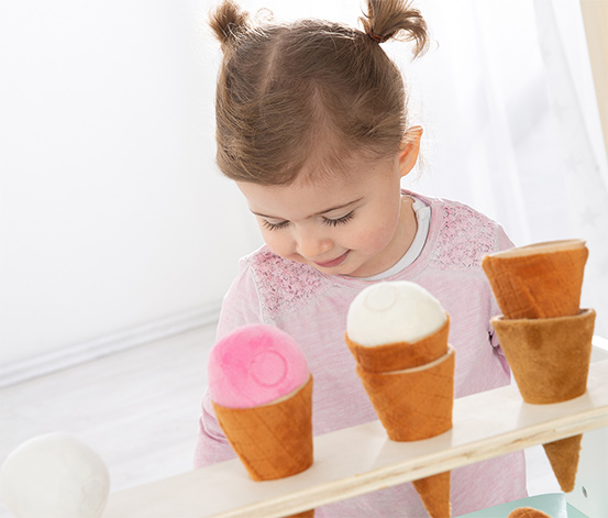 roba Eisstand mit 9-teiligem Zubehör