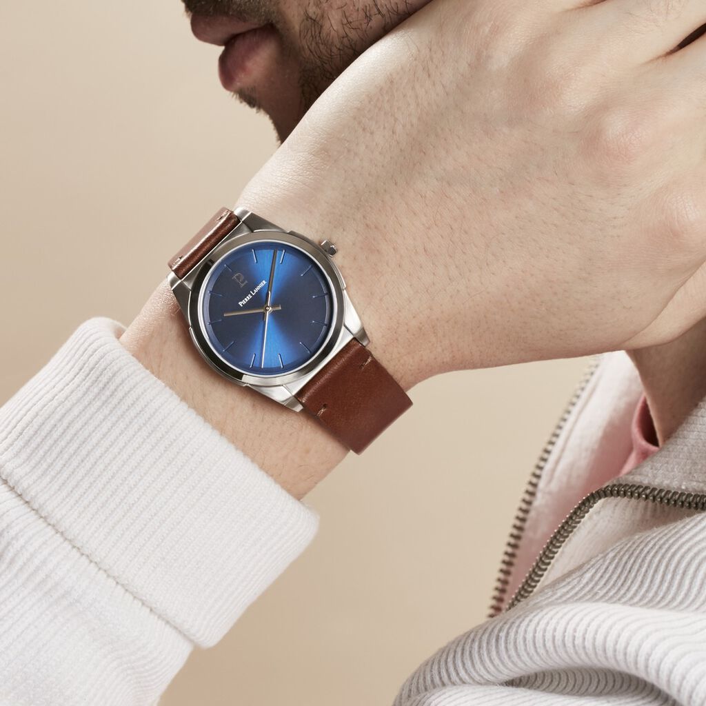 Montre Pierre Lannier Candide Bleu