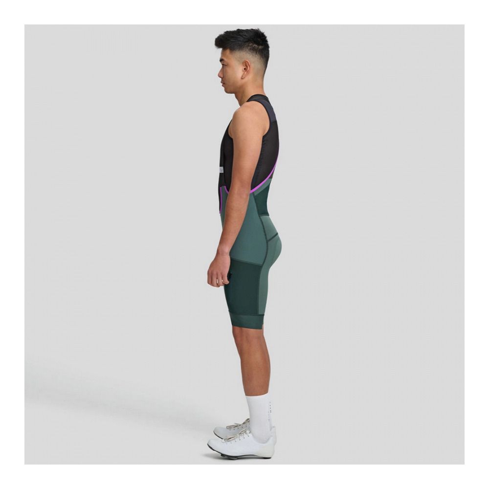 Maap ALT ROAD CARGO - Cuissard À bretelles Homme cypress