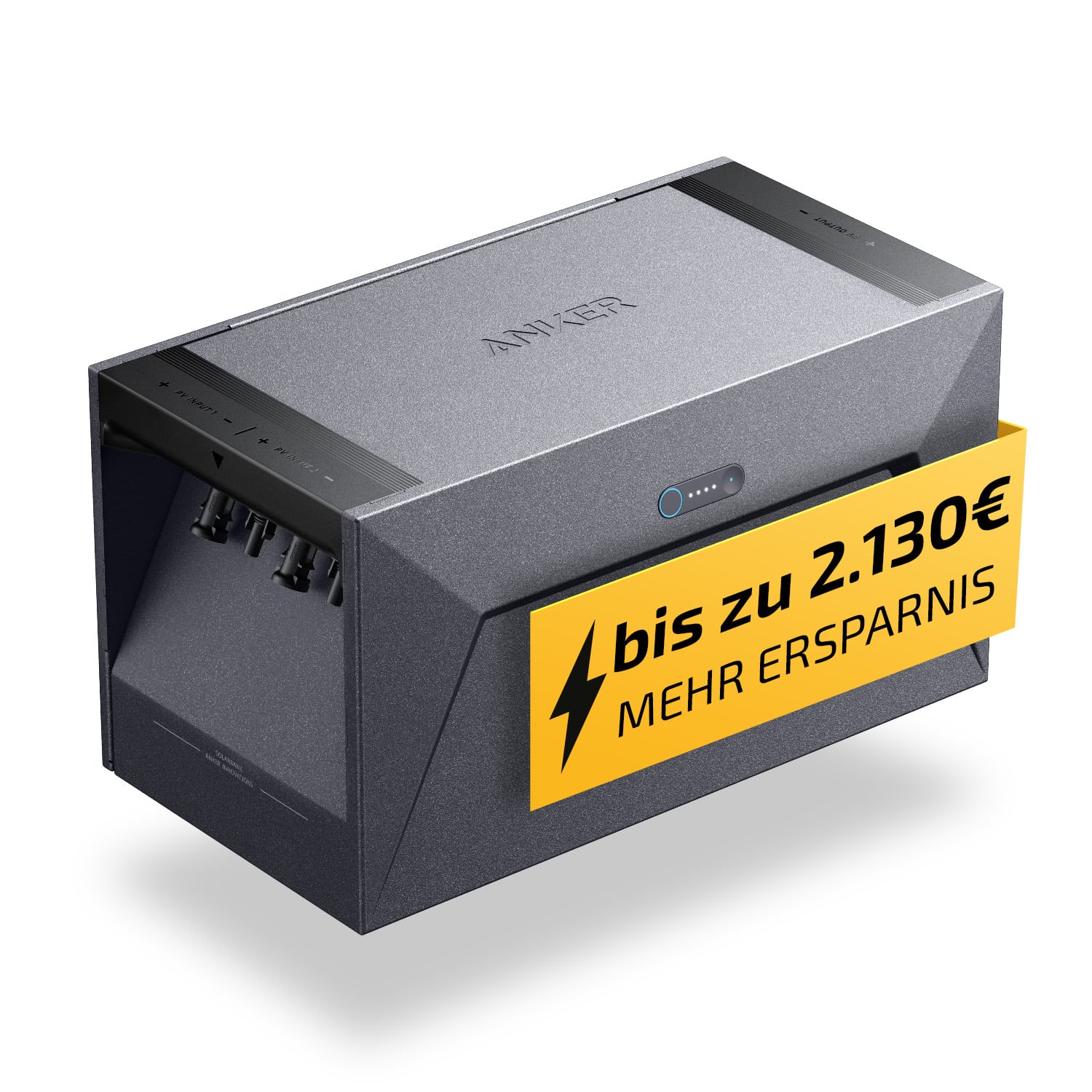 Balkonkraftwerk Speicher 1,6kWh - Anker Solix Solarbank E1600