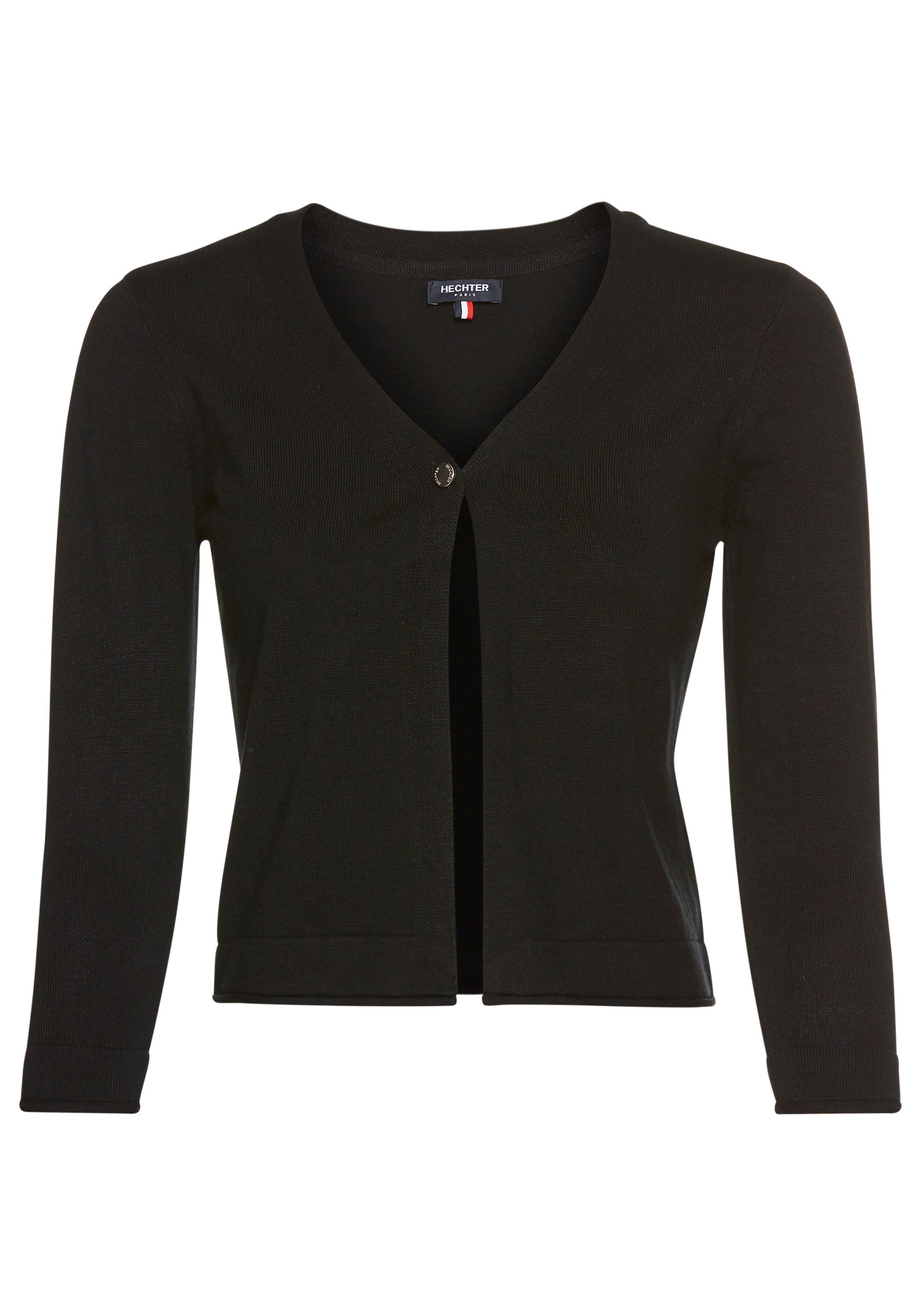 HECHTER PARIS Bolero , mit Rollkanten und Zierknopf