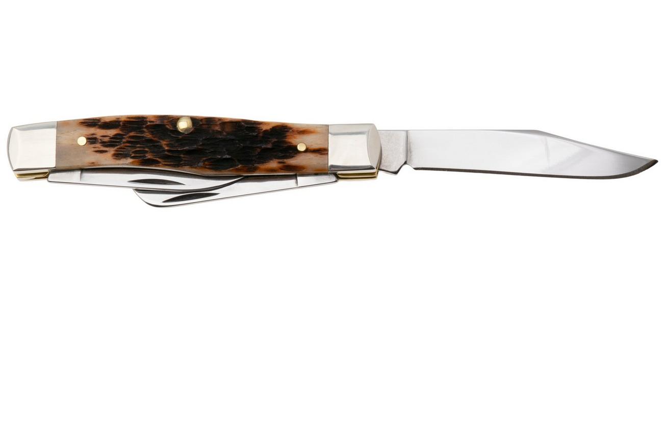Case Stockman Amber Jigged Bone, 00079, 63032 CV zakmes