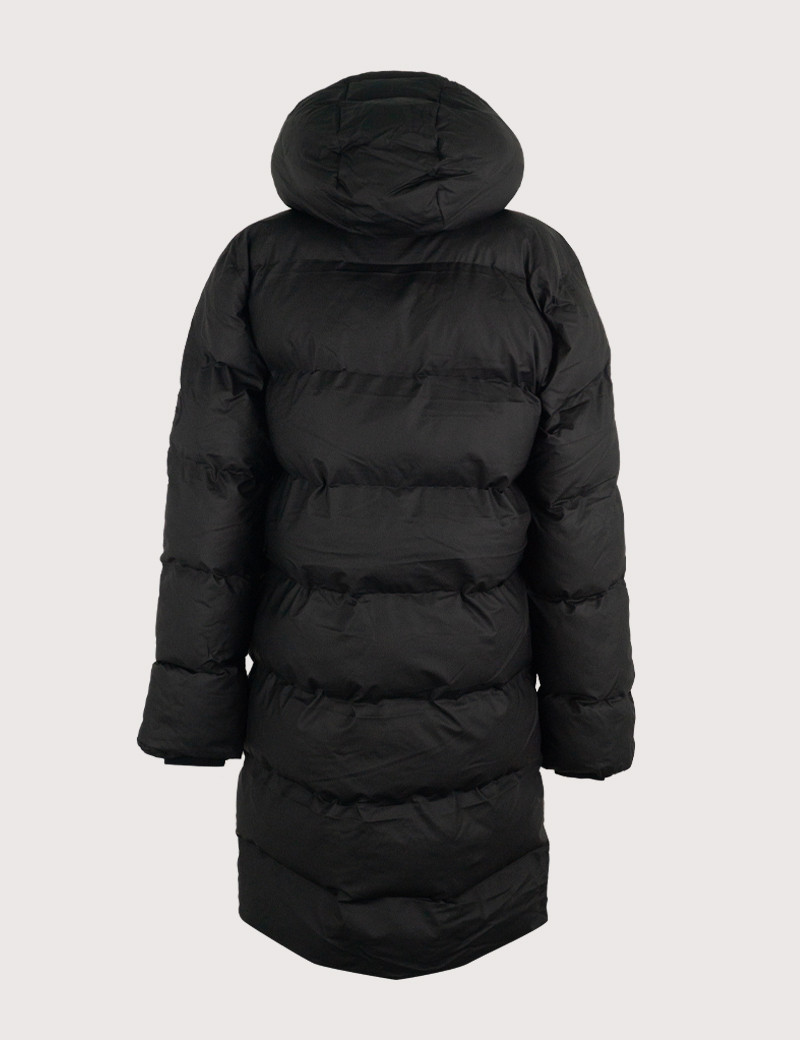 RAINS DOUDOUNE FEMME LONGUE PUFFER NOIR