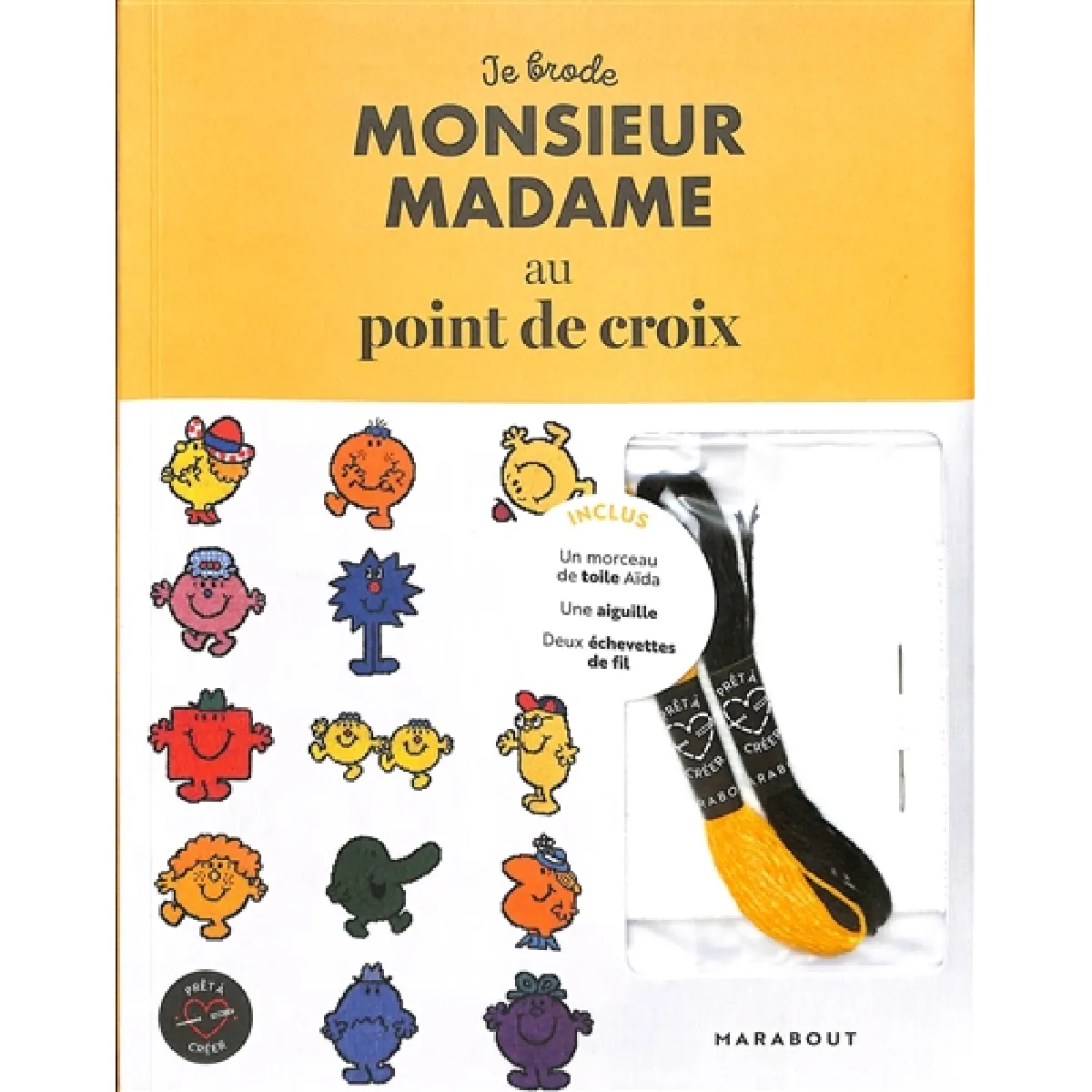 Je brode Monsieur Madame au point de croix · Occasion