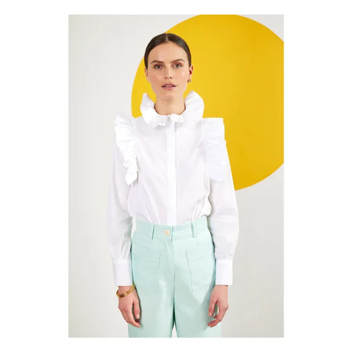 Maria de la Orden Blouse Mizou | Blanc