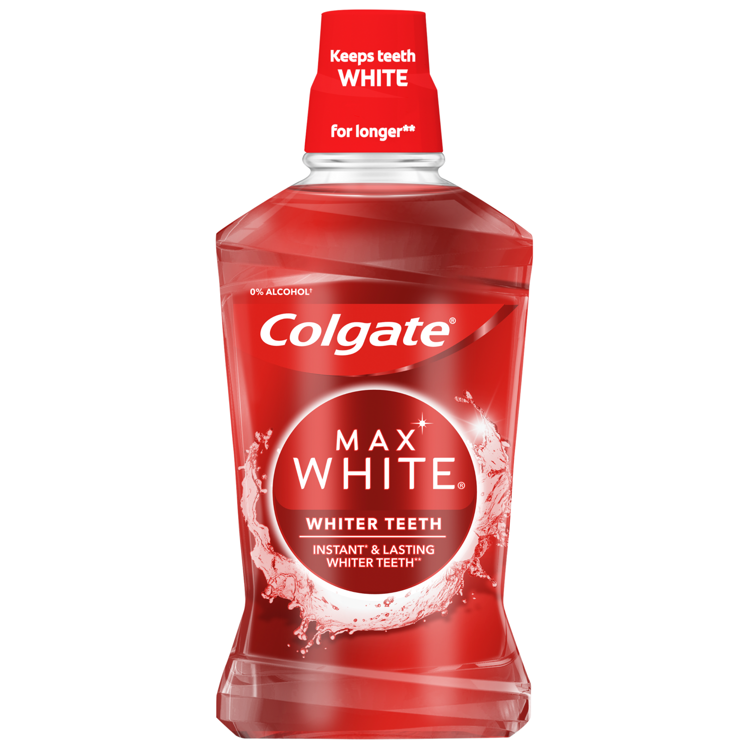 COLGATE Max White Mundspülung<br>500 ml, Flasche, flüssig