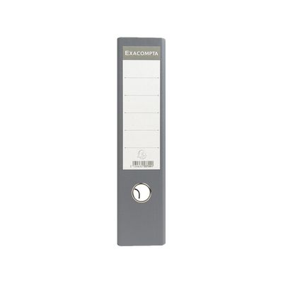 Exacompta - Classeur à levier - Dos 80 mm - A4 - pour 600 feuilles - gris marbré