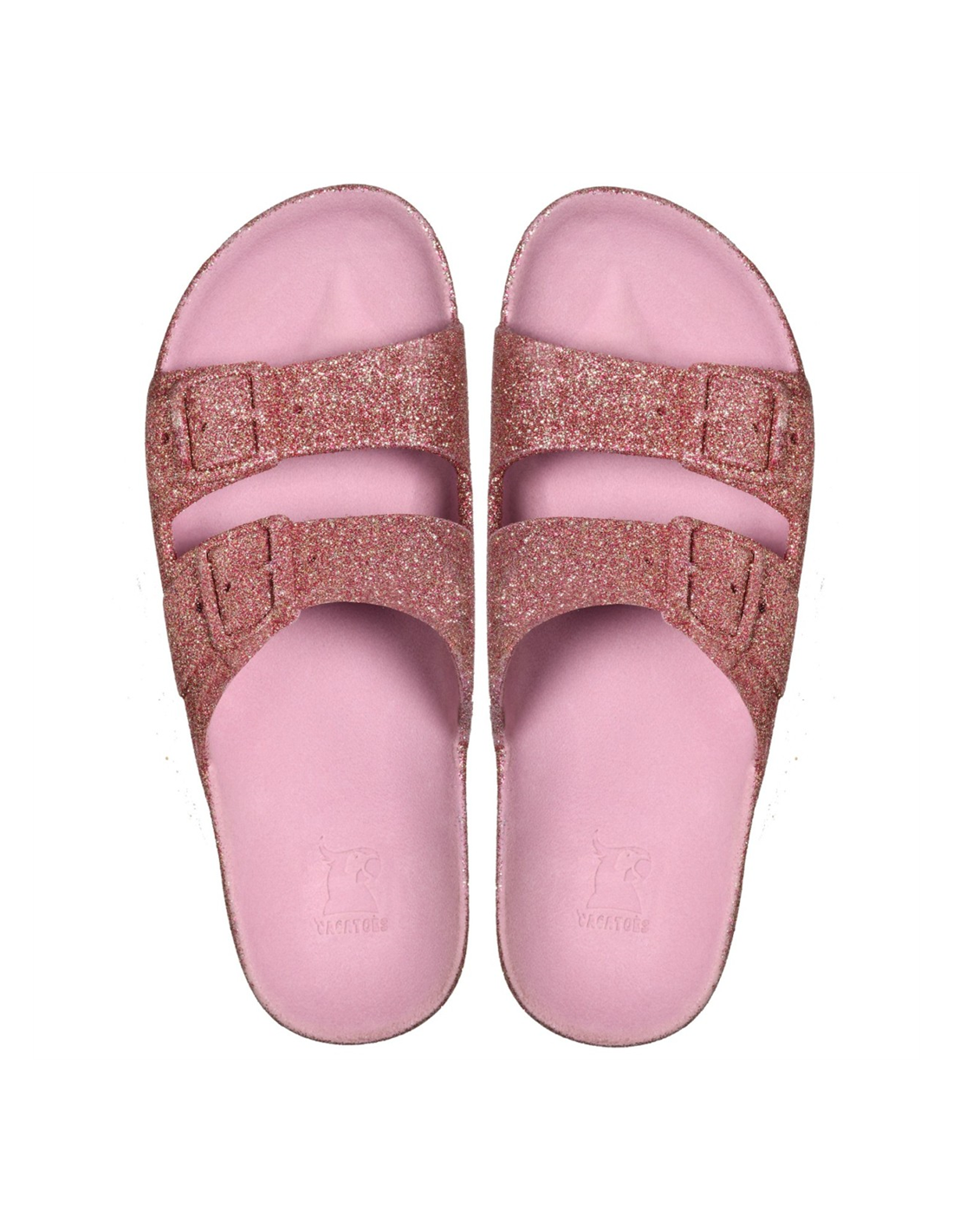 cacatoes Claquettes Femme Trancoso Vintage Rose