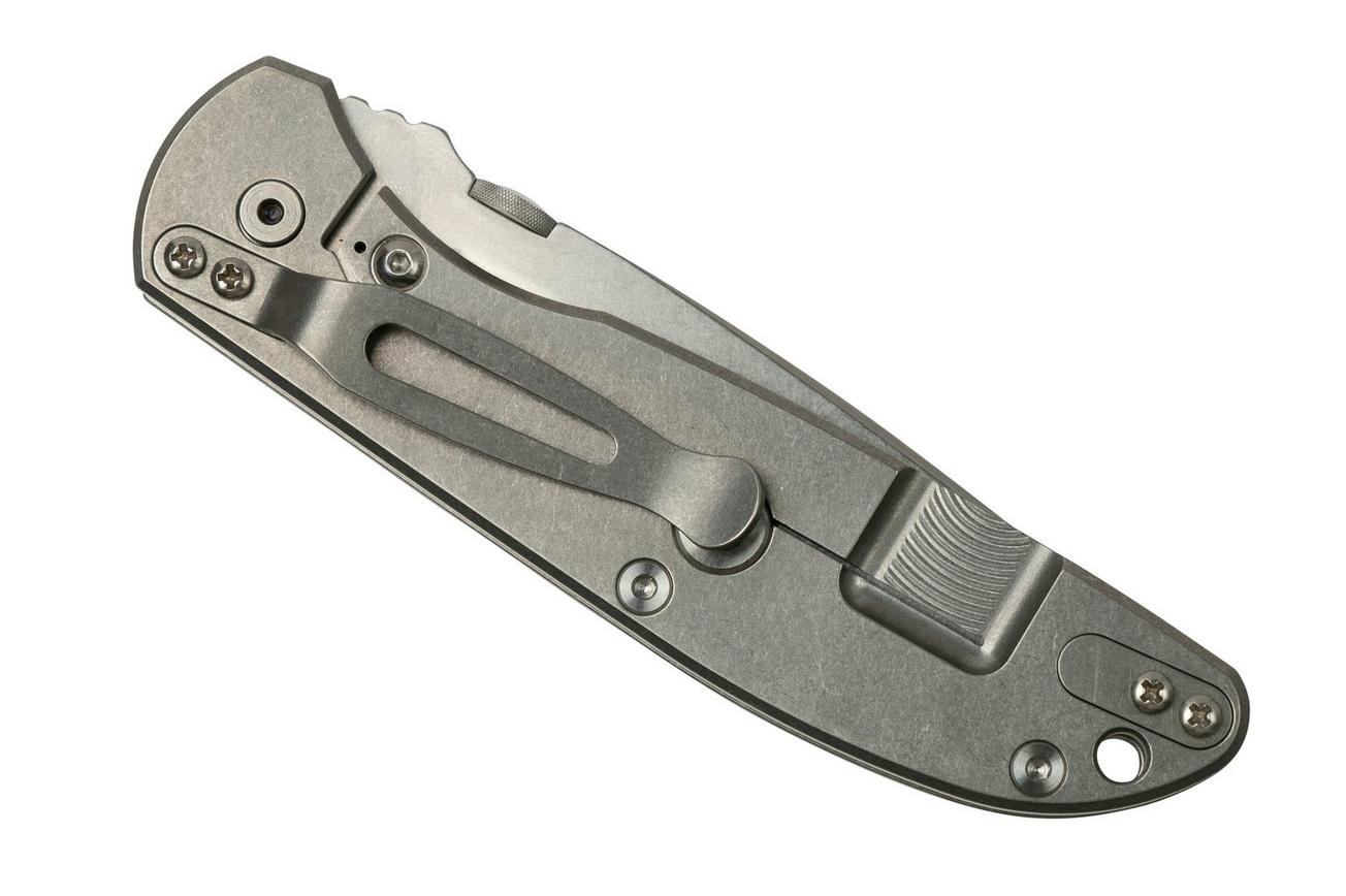 Rick Hinderer FireTac Spanto Stonewash, Black G10, zakmes