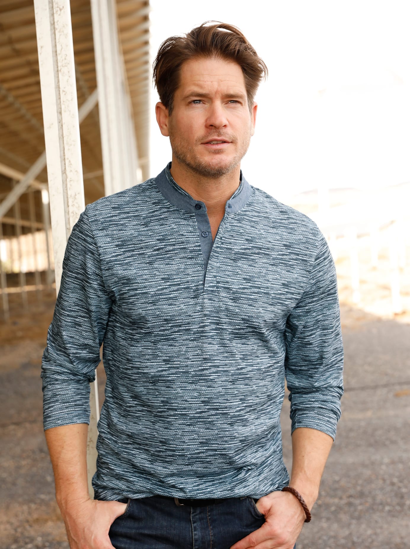 Marco Donati Langarmshirt »Langarm-Shirt«, 1 Stk.