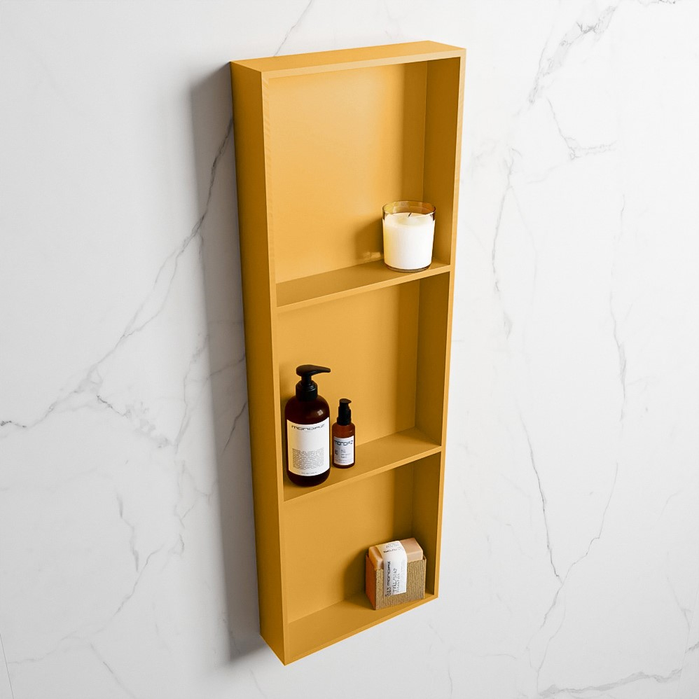 Mondiaz Easy nis 90x30x8cm 3 vakken ocher