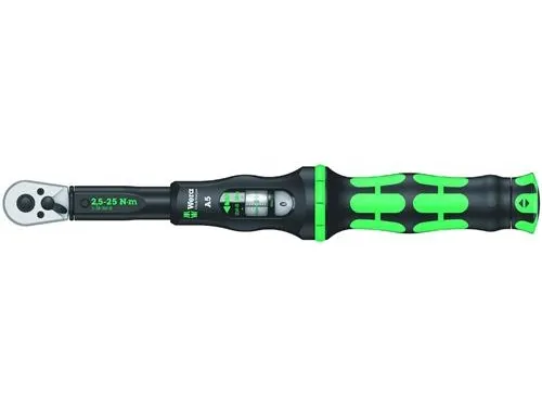 Wera Click Torque A 5 - Momentnøgle - 6.35 mm - 2.5 - 25 N·m