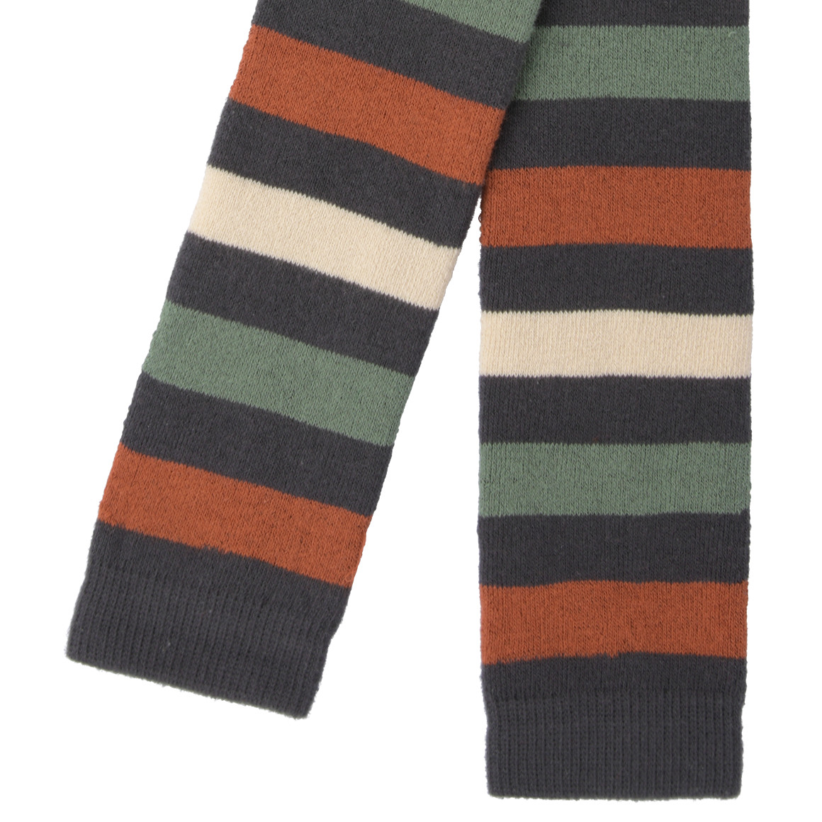 Topolino Jungen Frottee-Leggings mit Streifen dunkelgrau