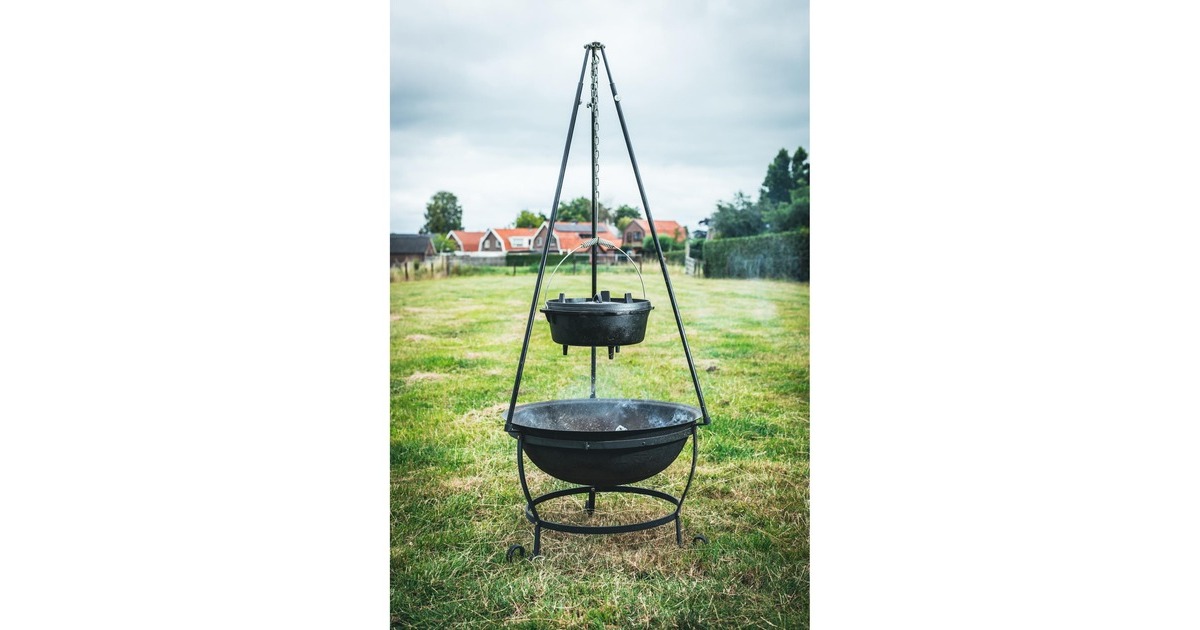 The WindmillDutch Oven 6 qt kookpan  (Zwart, Ø 31.5 cm | 5.9 liter)