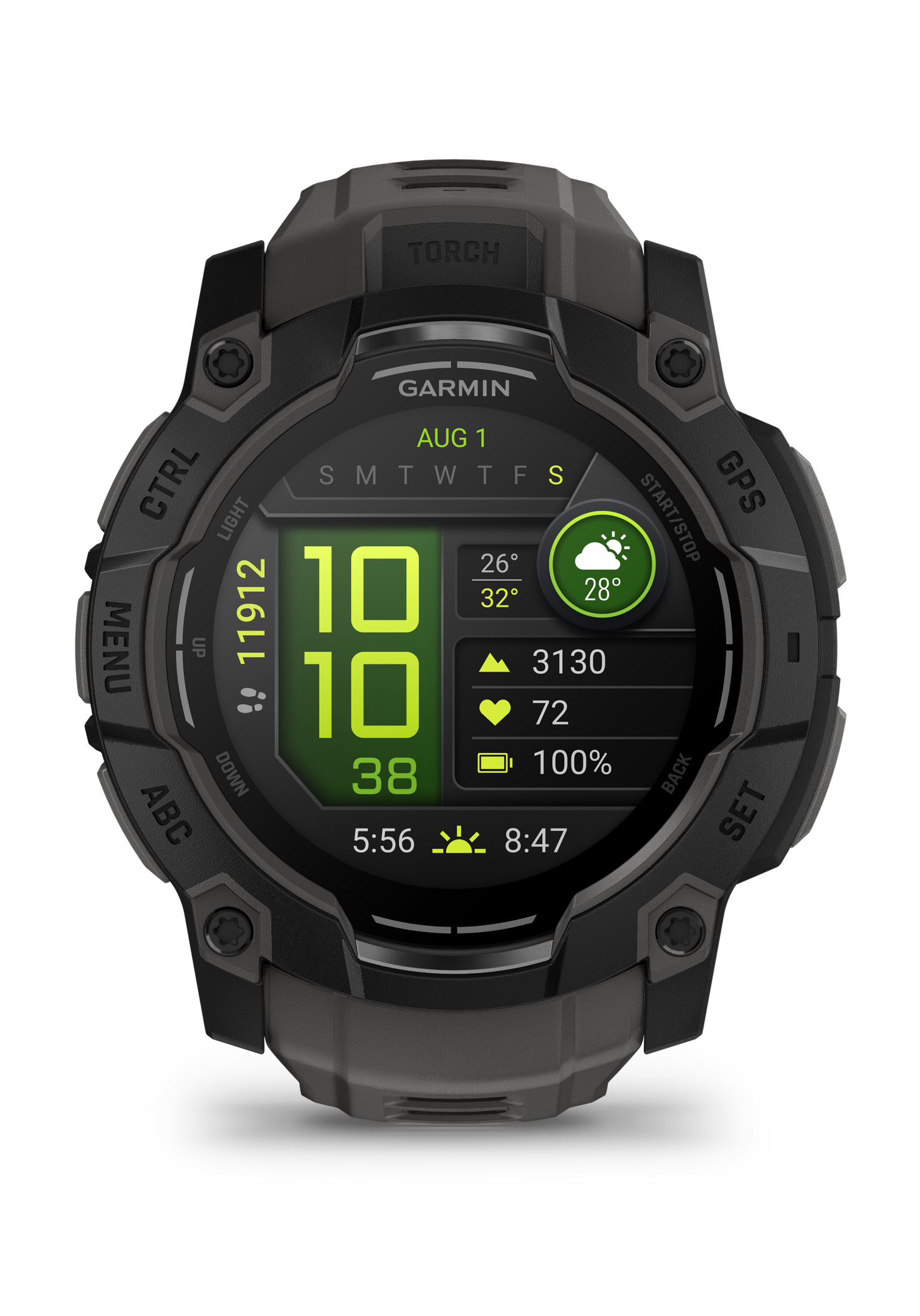 Garmin Instinct 3 AMOLED - 50mm Schwarz 010-03020-00
