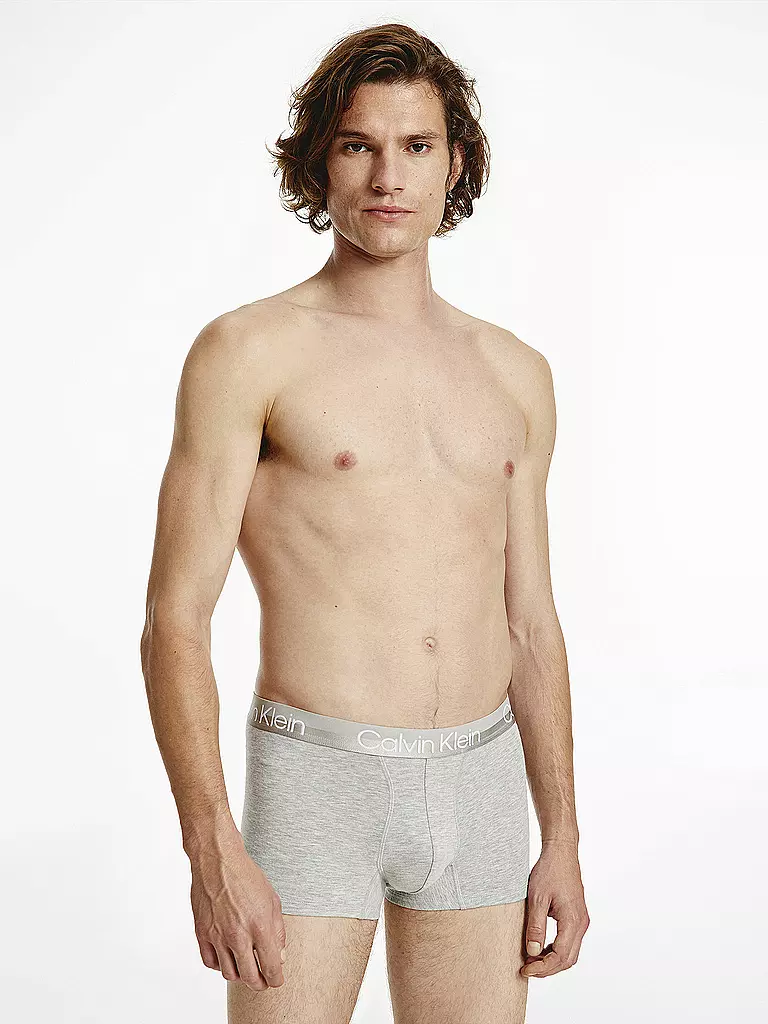CALVIN KLEIN Pants 3er Pkg schwarz grau weiss schwarz