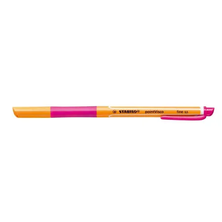 Tintenroller - STABILO pointVisco - Einzelstift - pink
