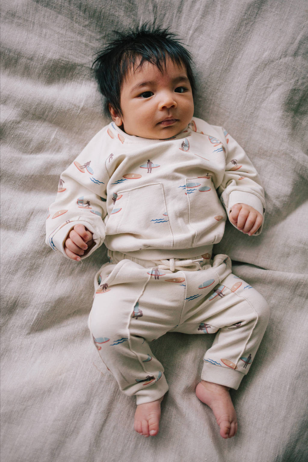 Riffle Amsterdam sweater ecru