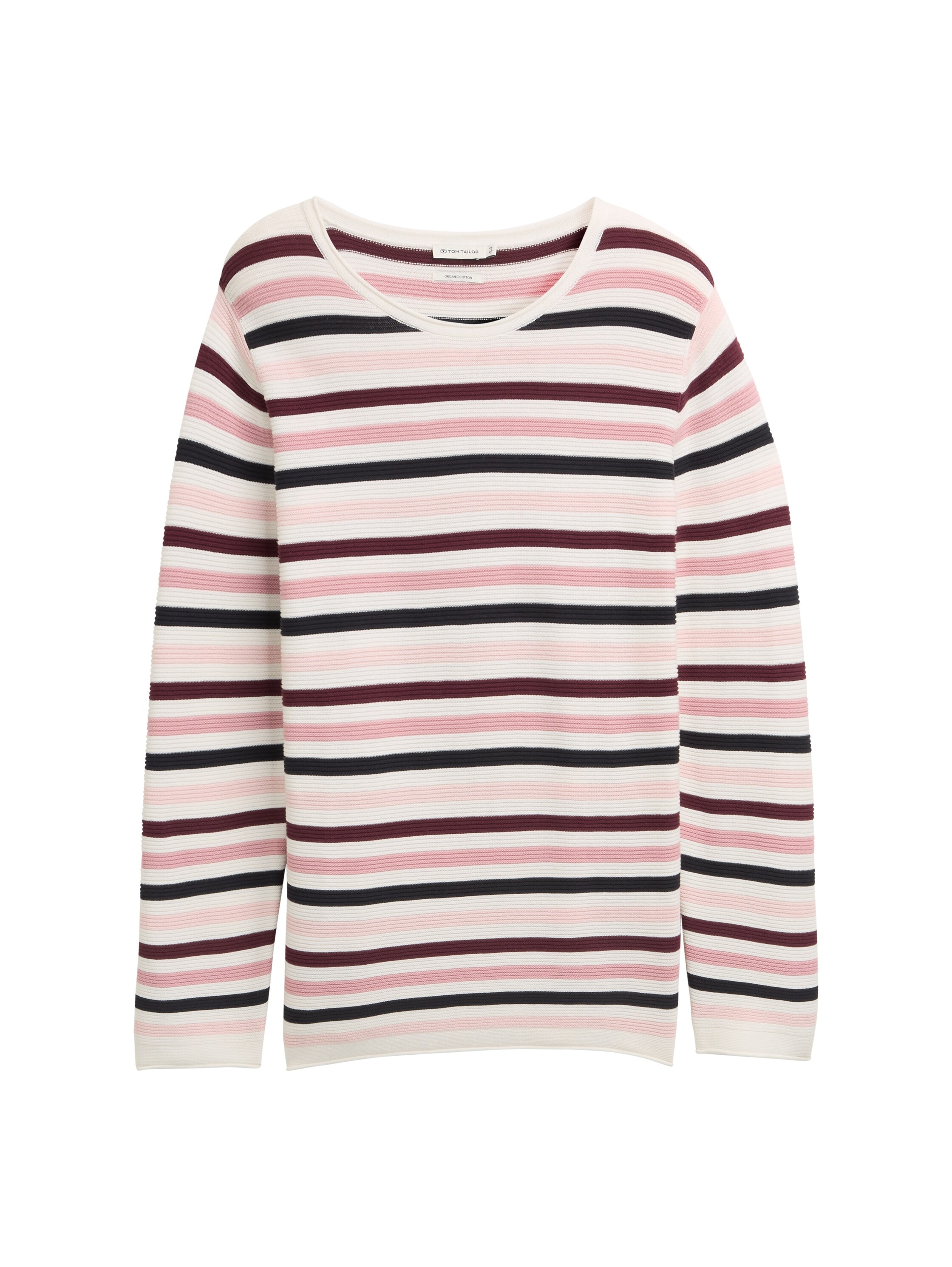 TOM TAILOR PLUS Strickpullover , aus Bio-Baumwolle
