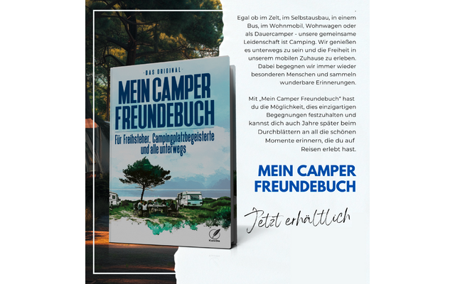 KannSte Mein Camper Freundebuch für Camping und Vanlife