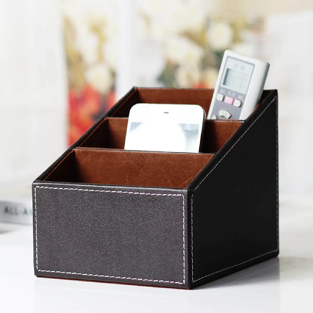 Boîte de rangement télécommande