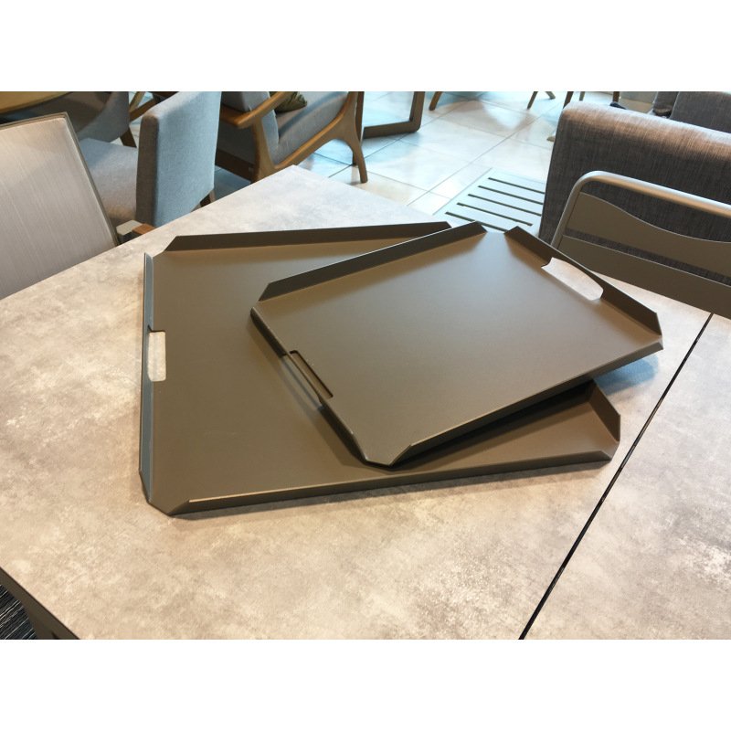Plateau de service aluminium XL