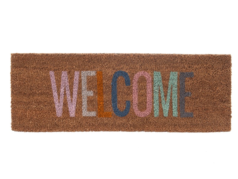 Doormat Welcome PT2604BK Black
