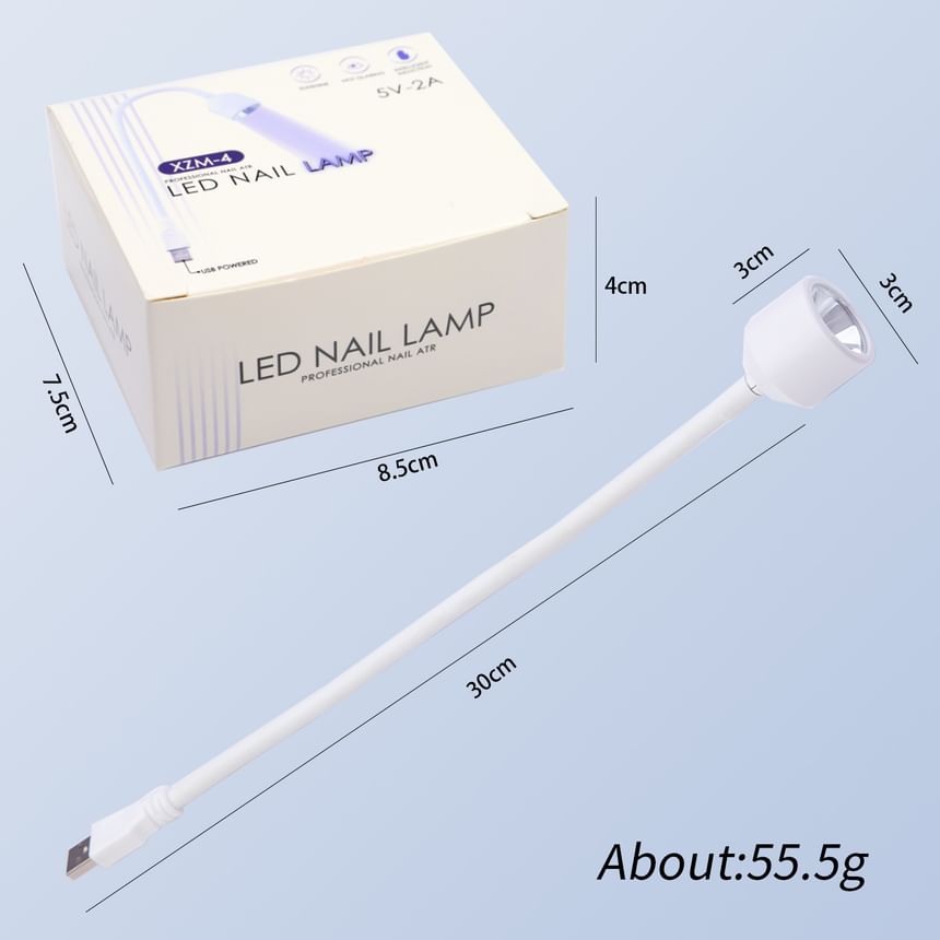 HOMTEC - Flexibele USB Nail Art UV-lamp
