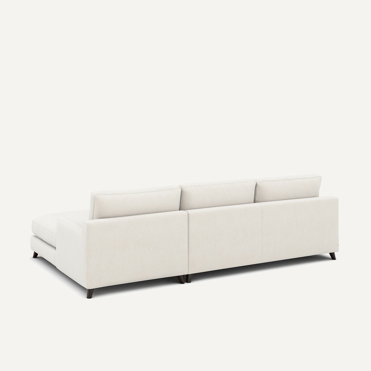 AM.PM<br>Sofá de canto em veludo chenille, Alwine