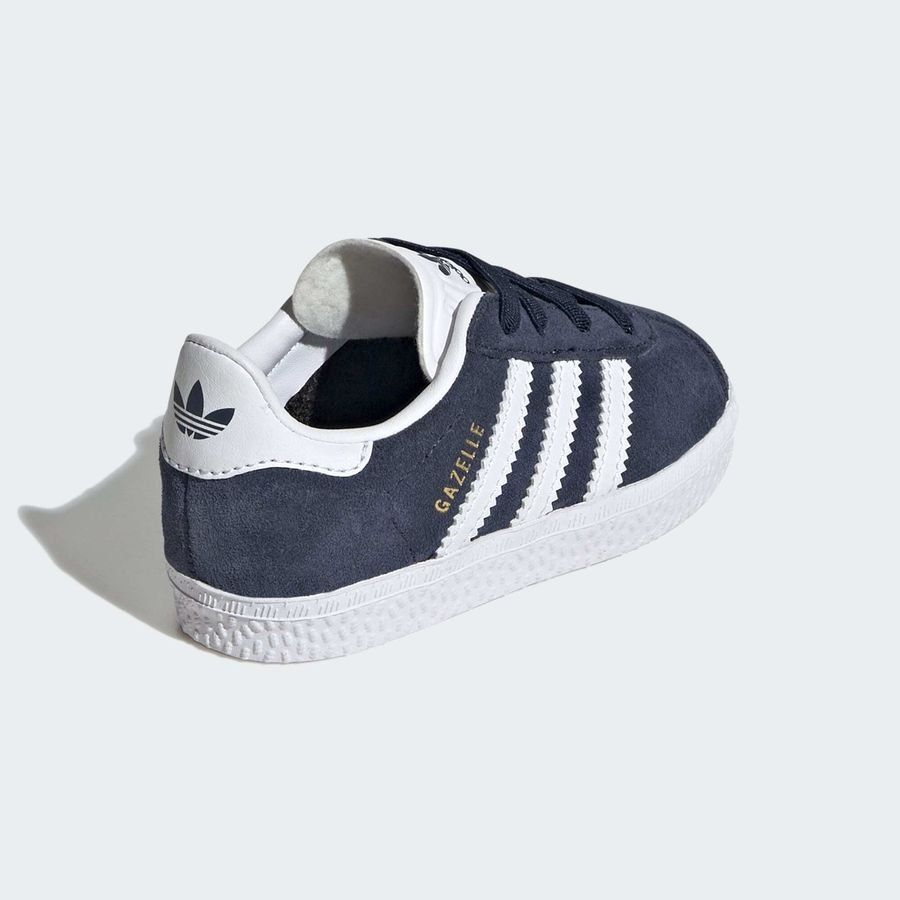 Adidas Original Gazelle Comfort Closure Elastic Laces Shoes Kids
