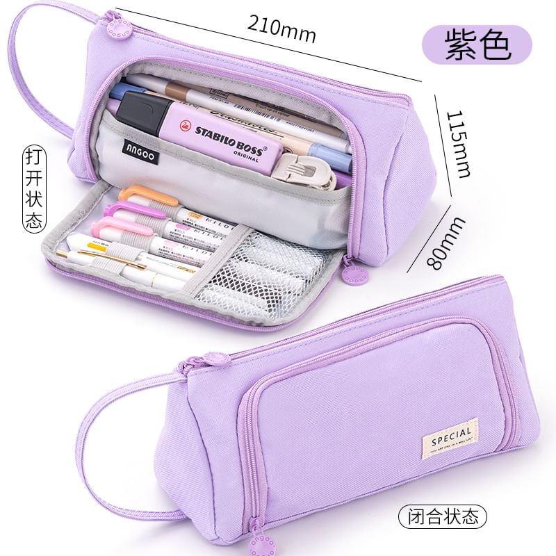 Chiseoul - Etui van effen canvas