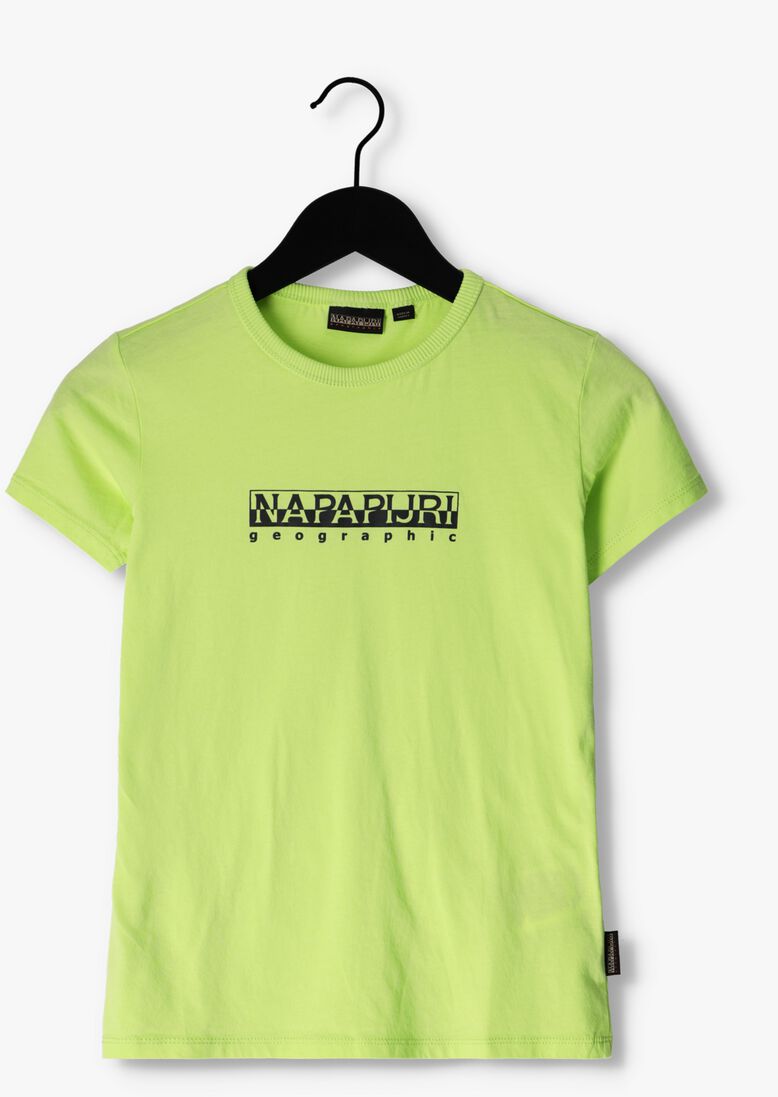 NAPAPIJRI lime napapijri t-shirt k s-box ss 1