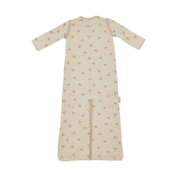 Meyco Slaapzak 4-Seizoenen Deluxe - One Size - Jersey - Ginkgo - Soft Sand
