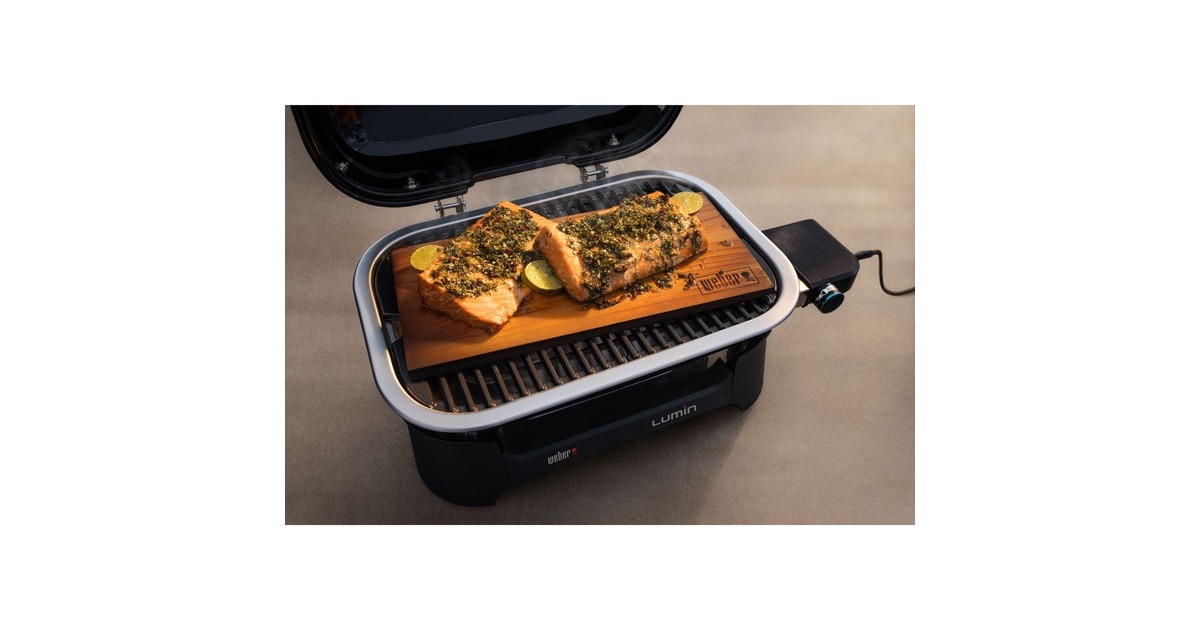 WeberLumin Compact-elektrische barbecue  (Zwart)