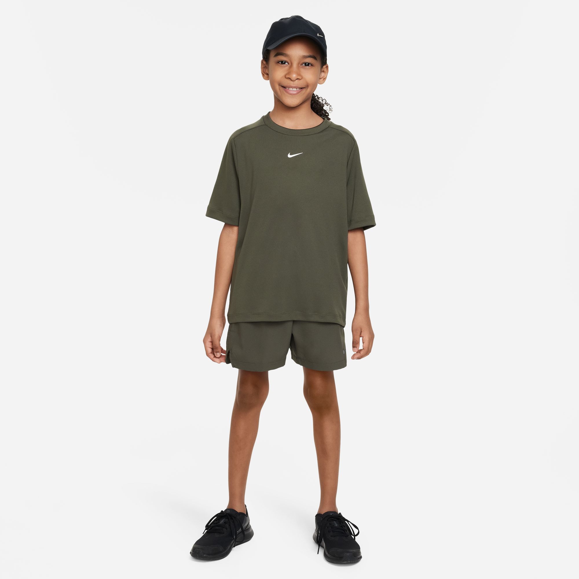 Dri-FIT Multi Shorts Junior 325/Cargo Khaki/Black