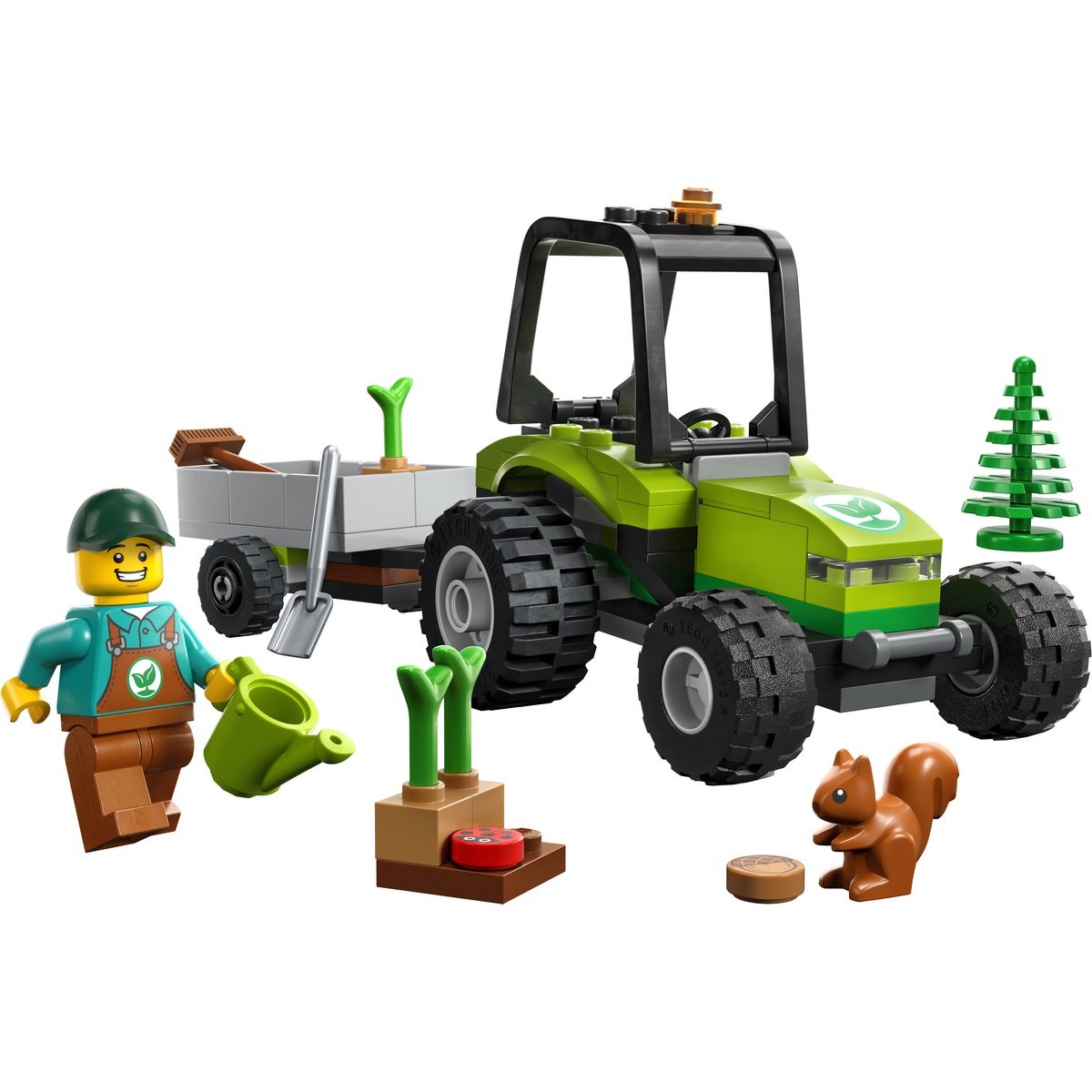 Le tracteur forestier Lego City 60390