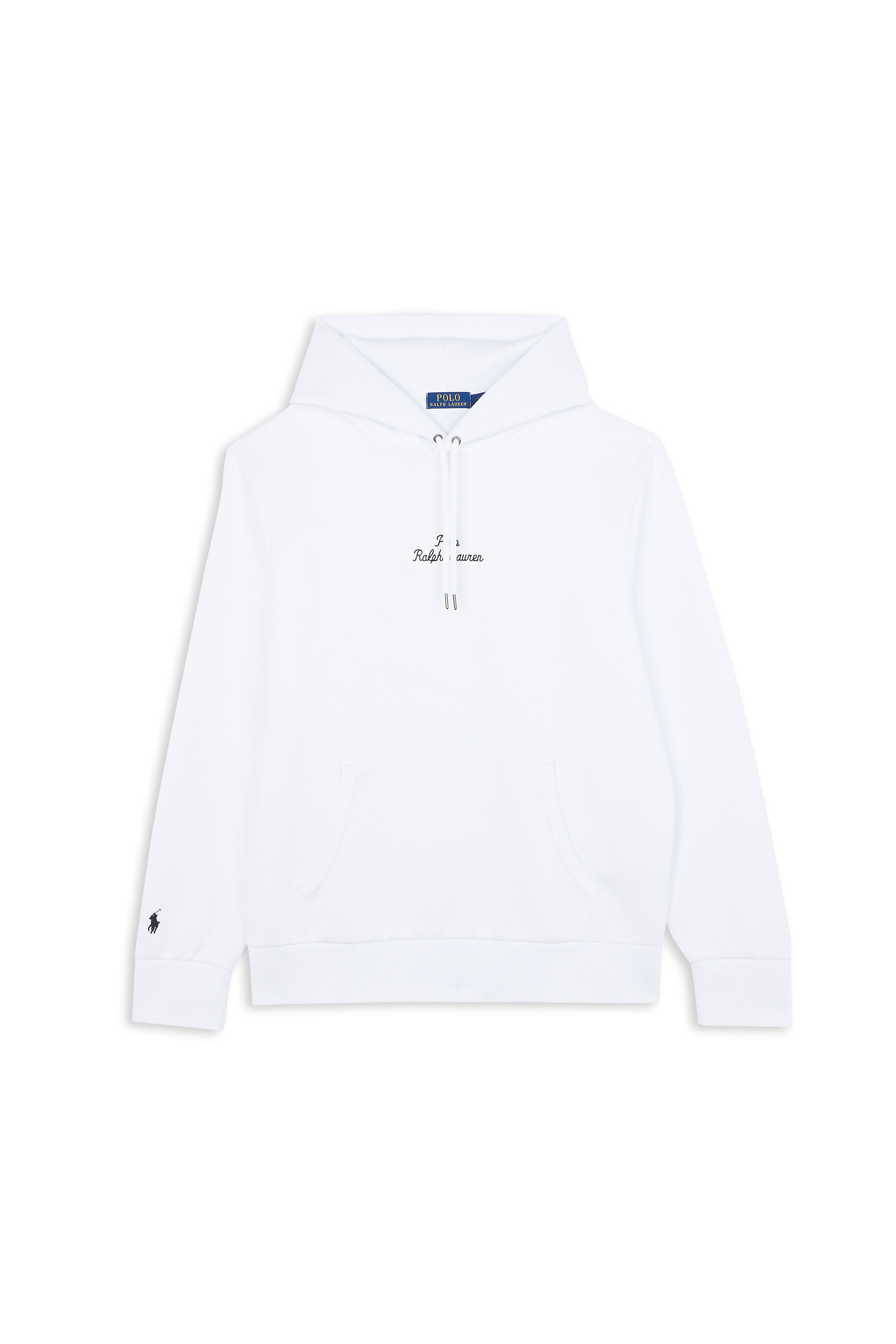 POLO RALPH LAUREN Hoodie 30/1 DOUBLE KNT Blanc