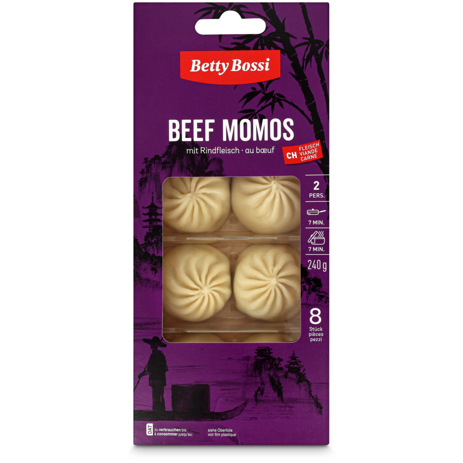 Betty Bossi Beef Momos