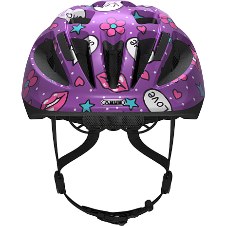 Abus børnehjelm- Purple Kisses