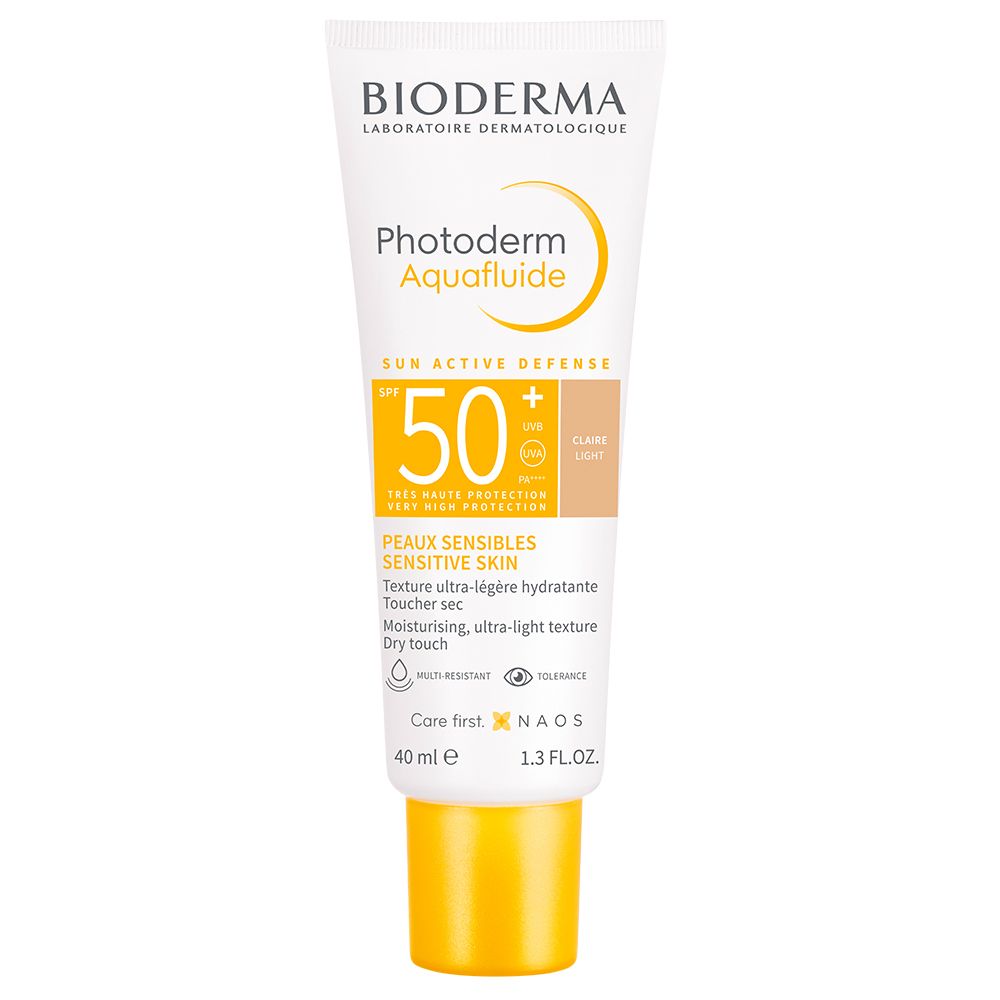 BIODERMA Photoderm Aquafluide LSF 50+ hell getönt - Jetzt 25% sparen mit Code 
