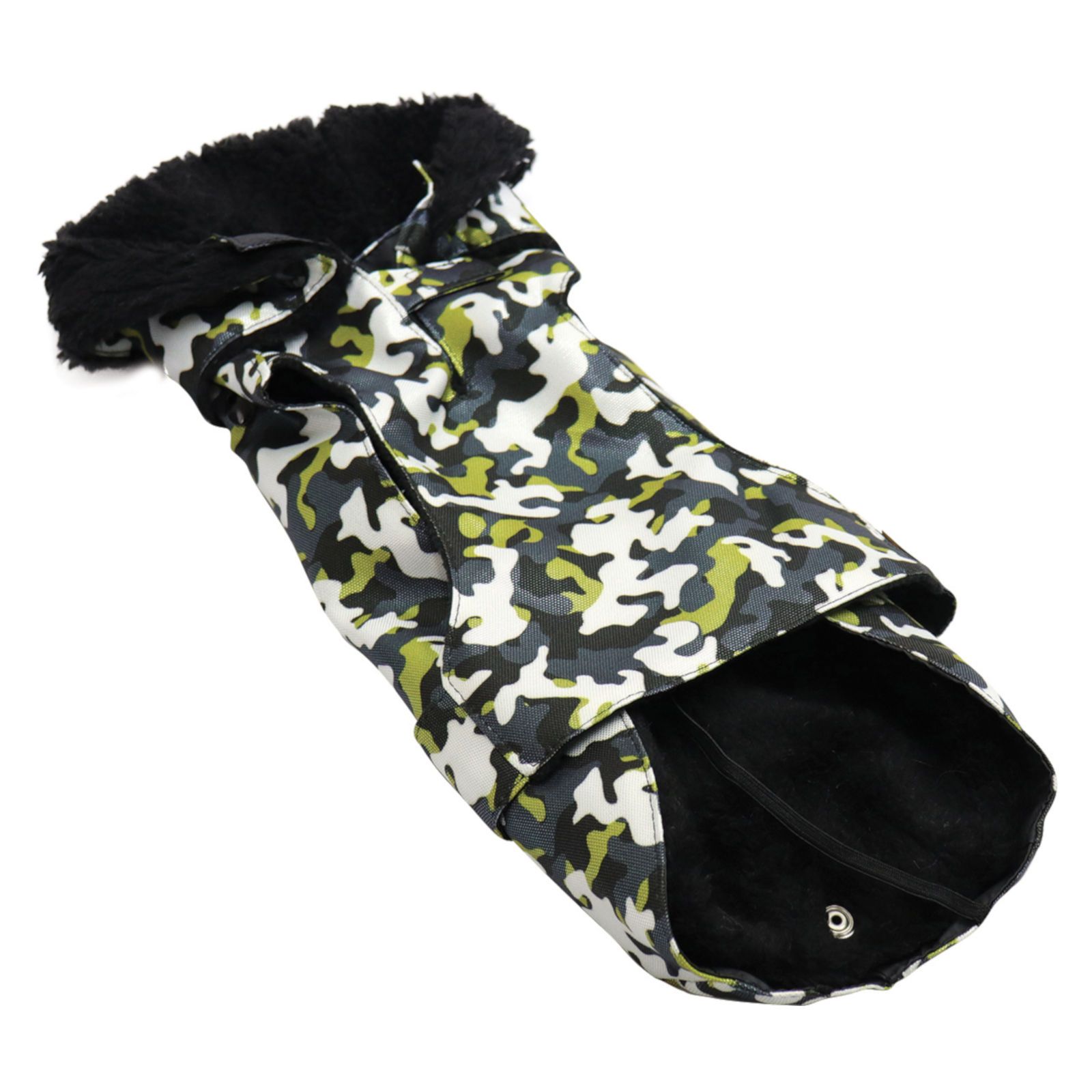 Fashion Dog Hundemantel mit Kunstpelz-Futter