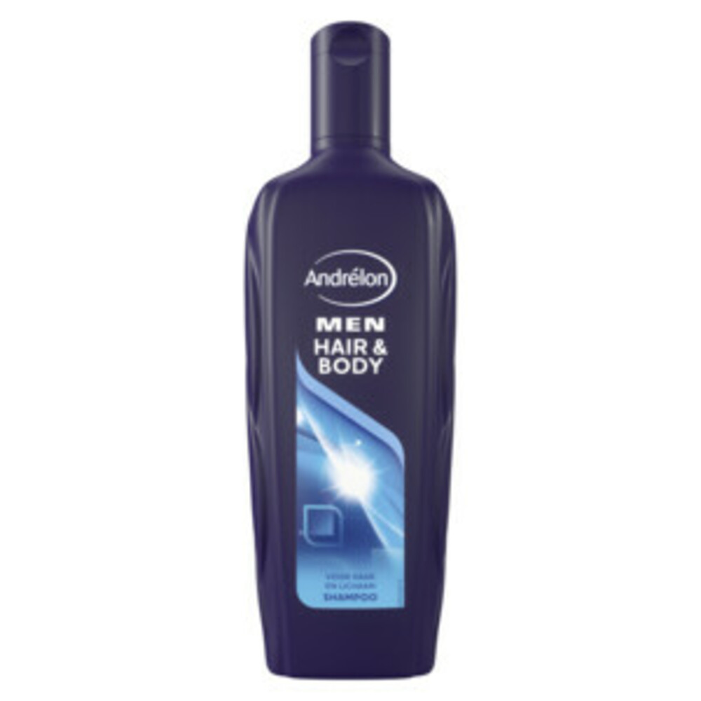 6x Andrelon Shampoo Hair & Body For Men300 ml